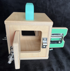 Lovevery Lock Box Cube Toy With Latches