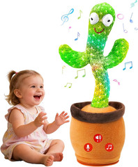 Baby Toys Dancing Talking Cactus Toy with Adjustable Volume, Boys Girls Gifts