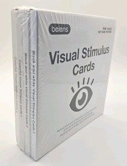 Visual Stimulus Flash Cards – Beiens 4 Sets Baby’s Brain Development B&W and ClR