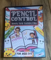 Pencil Control Book For Toddlers Ages 3-5 NEW