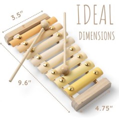 Addy & Oakley Neutral Xylophone-Gender Neutral Baby Toy-Montessori Toys-Toddler