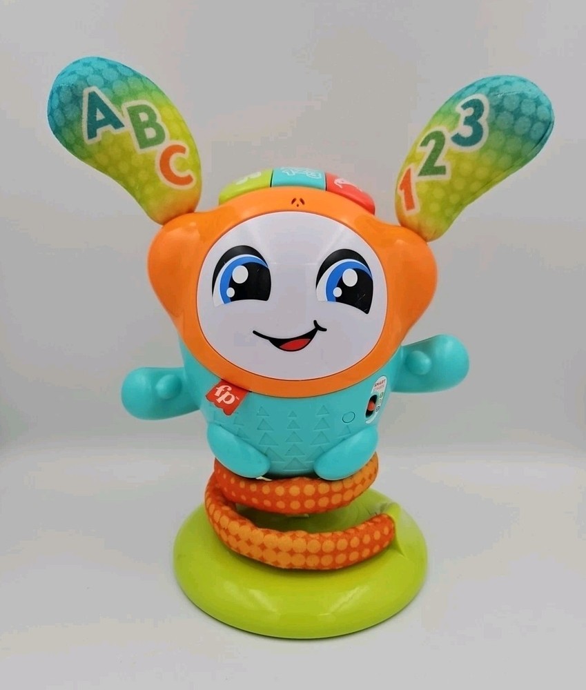 Fisher Price DJ Bouncin Beats Interactive Educational Musical Learning Toy-WORKS