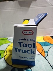 NEW Fun Time Push Along Pre-School Tool Truck 18 Months+