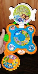 Nickelodeon ABC Knows Your Name Dora Blues Alphabet Music Toy Learning 2008 Toy