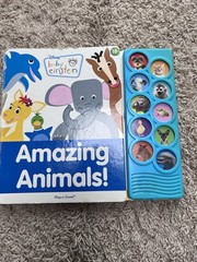 Disney Baby Einstein Amazing Animals! Sound Book, 10 Animal Sounds, 18 Months+