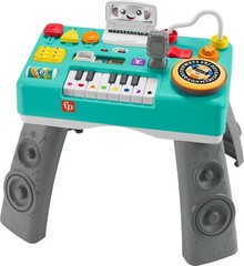 Baby & Toddler Toy Laugh&Learn DJ Table,Educational Musical Activity Center..