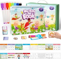 Busy Book for Toddlers &Preschoolers – Montessori Busy Book