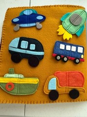 🧠✨ Handmade Sensory Book for Babies & Toddlers | Educational Fabric Quiet Book