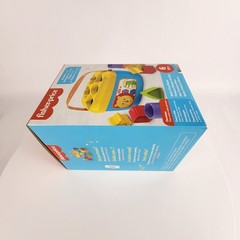 Fisher-Price Stacking Toy Baby’s First Blocks Set of 10 Shapes for Sorting Play