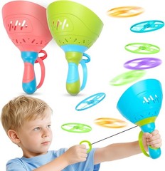 Outdoor Toys for Kids Ages 4-8, 3 Packs Flying Catching Game, Outside Manual …