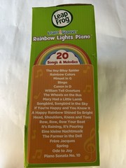 Leep Frog Learn Groove Rainbow Lights Piano 6 month plus Colors Numbers New
