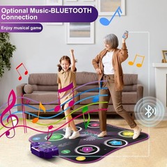 Wireless Electronic Dance Pad for Kids – Light-Up Fun & Motor Skill Development