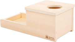 Object Permanence Box with Tray Three Balls Montessori Toys for 6-12 Months Baby
