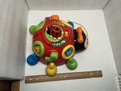 Vtech Crazy Legs Learning Bugs Ladybug Interactive Pull Toy Musical Singing