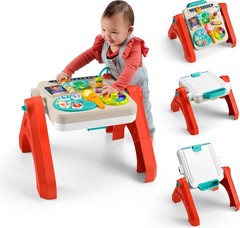 Fisher-Price Laugh & Learn 4-in-1 Activity Table Art Easel Baby Toddler Toy