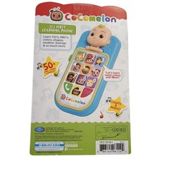 COCOMELON JJ’s First Toy Phone with 50+ Learning Phrases – Lights – Sounds