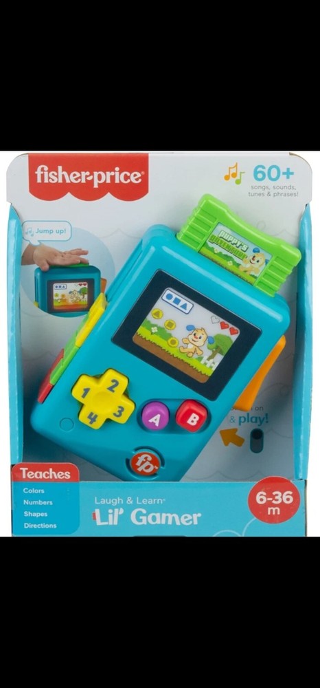 Fisher-Price Laugh & Learn Baby & Toddler Toy Lil’ Gamer 6-36 m / New