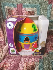 Early Learning Rocket Shape Sorter