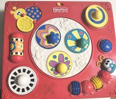 Fisher Price Kids Baby Educational Musical Activity Game Toy Vintage Learning To