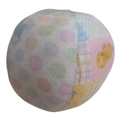 Baby Toddler Cloth Ball Handmade From Baby Receiving Blankets 20″ Diameter CLEAN