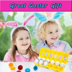 Color & Shapes Matching Egg Toy – Sorting & Learning Toy For Baby & Toddler