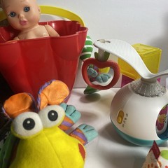 Colorful infant baby / toddler Play learn Toy Lot of 12 Plus Toys