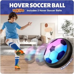 2 Pack Hover Soccer Ball Toys Gifts for 5, 6,7, 8-12 Year Old Boys, 2 Packs