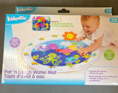 Kidoozie Pat ‘n Laugh Water Mat Sea Life Tummy Time Toy 3-18 Months New