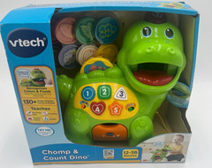 NEW VTech Chomp and Count Dino Toy for Toddlers 1-3 Years Old NIB