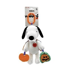 Peanuts Snoopy Vampire Halloween Stroller Clip Activity Toy
