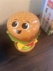Stacking Hamburger Multicolor Baby Toy Food & Drink Theme Hand-Eye Coordination