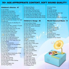 Kids Musical Story Player – Phonograph with 96 Songs & Stories – Educational Toy