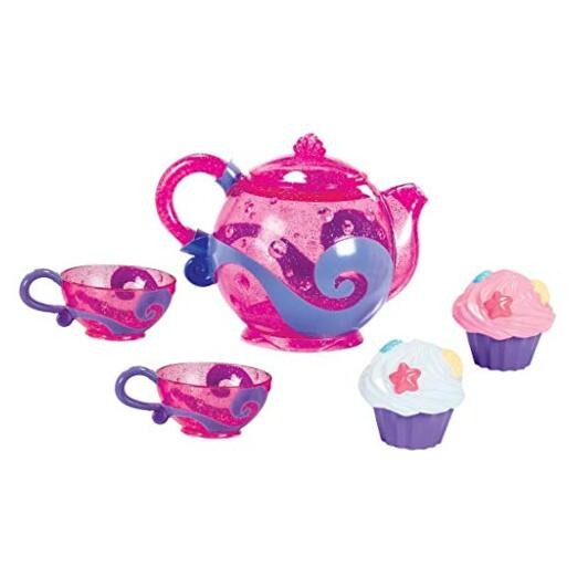 Bath Tea and Cupcake Set Toddlers for Kids Ages 1-3, Fun 5 Piece Set Bath Toy