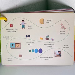Lovevery Play Guide The Thinker Montessori Activity Book For 11-12 Months