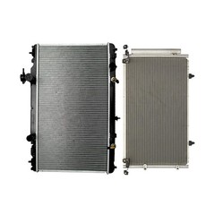 SCITOO Automotive Engine Radiator *1 & Condenser *1 Fit for 2004-2006 for Toy…
