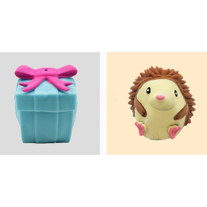 Lovely Reversible Animal Trick Props Vent Toy Cartoon Sensory Kids Girl Hand Toy