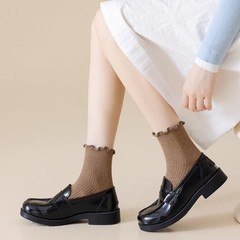 Mcool Mary Womens Crew Socks Ruffle Casual Cotton Frilly Breathable Cute Knit…
