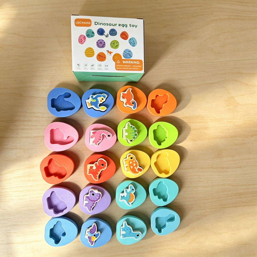 10pcs Dinosaur Sorting Toy Preschool Educational Birthday Gift for Kids