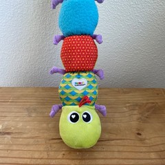TOMY Lamaze Mix & Match Worm Caterpillar Plush Crinkle Rattle Sensory Toy 18″Epi