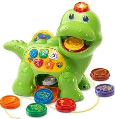 Battery-Powered Dino Learning Toy: Teaches Colors and Shapes for Toddlers 1-3