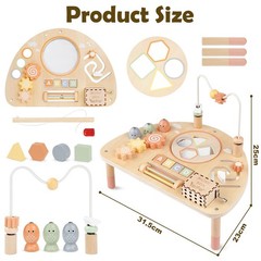 Vanplay Activity Table For 1 Year Old Montessori Toys For 1 2 Year Old Girls