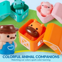 Play-Act Learning Toy for Toddlers 1 2 3 Years Old, Counting, Matching & Sorting