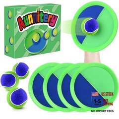 Toss and Catch Ball Set – Beach Toys for Kids – Outdoor Toys & Yard Games