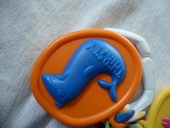 Lamaze Baby Teething Ring Lenticular Learning Curve Early Development Clip Toy
