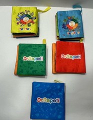 Dr. Rapeti And Teytoy Soft Baby Book Bundle Numbers, Sea World, Animals, Fruits