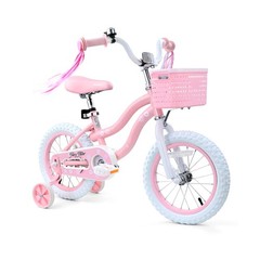 Girls Bike for Kids Ages 2-5 Years, 12 14 16 Inch Kids Bike with Training Whe…