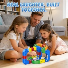 3D Anti-Gravity Electric Train Set for Kids Ages 4-8 – 58 PCS Flexible 58pcs