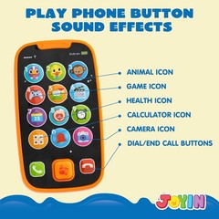 Interactive Learning Phone & Animal Remote for Toddlers – Safe ABS Material