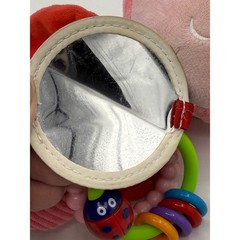 Eric Carle The Very Hungry Caterpillar Ladybug PlushToy Mirror Teether Rings