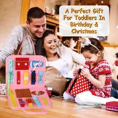 Montessori Toys Educational Learning Sensory Busy Book for Toddler Boys